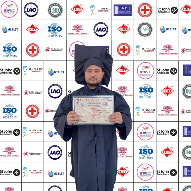 students certifications at HIIT