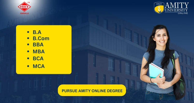 pursure amity online degree